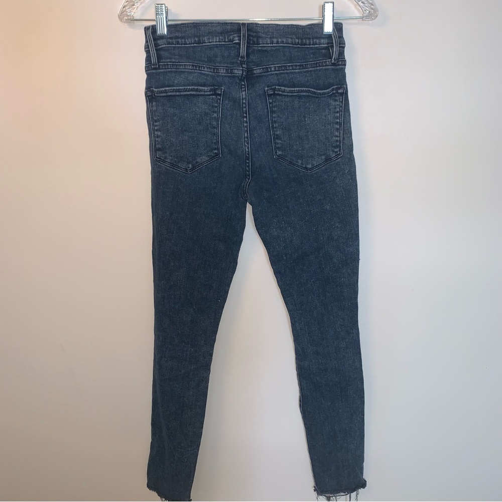Frame Denim Le High Skinny Dark Blue Jeans 27 - Picture 2 of 8